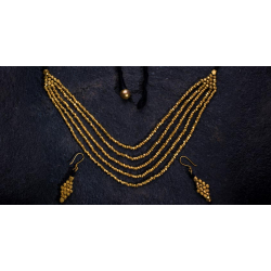 प्रीतम ✤ Brass Jewellery ✤ Necklace with Earring { 30 }